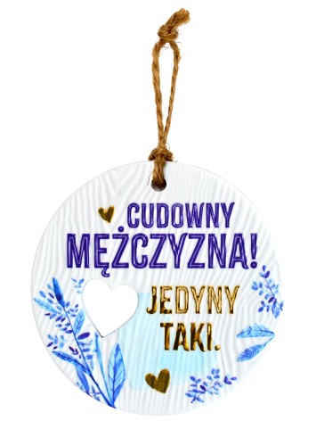 Ceramiczna zawieszka CEZ-164 Cudowny mężczyzna