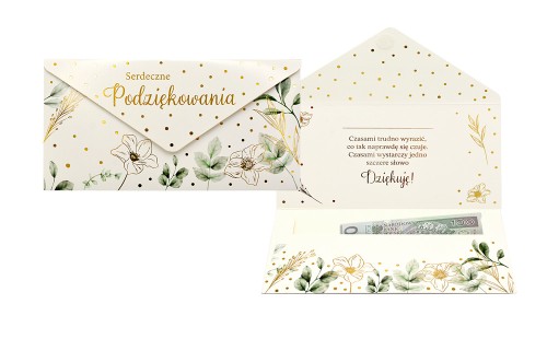 Koperta podarunkowa KOP-043 Podziękowania