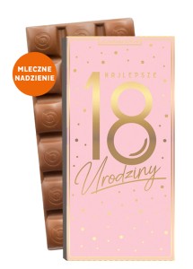 CZEKOLADA 535 Urodziny 18 Elite (cyfry, osiemnastka)