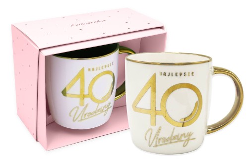Kubek Elite EL-010 Urodziny 40