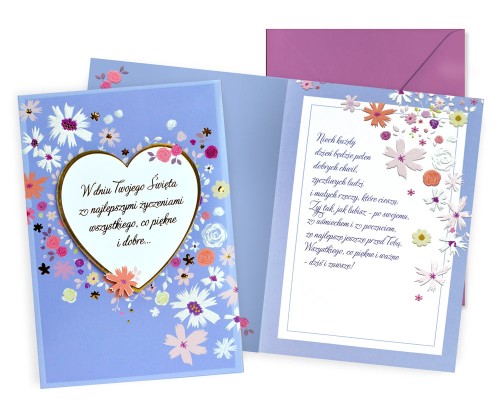 Karnet DK-1378 W dniu Twojego święta