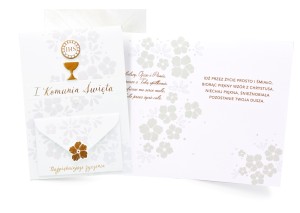 Karnet DK-1412 Komunia (koperta)