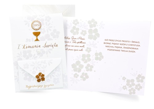 Karnet DK-1412 Komunia (koperta)