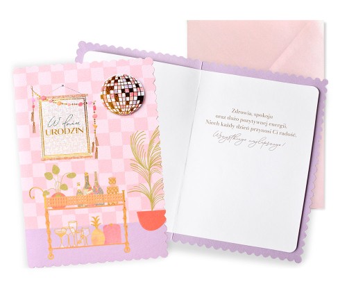 Karnet DK-1431 W dniu urodzin