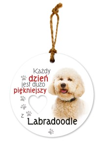 Ceramiczna zawieszka CEZ-171 Labradoodle