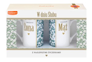 Kubek komplet Q 1079 Ślub