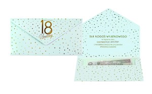 Koperta podarunkowa KOP-051 Urodziny 18 Elite