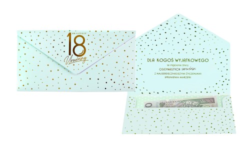 Koperta podarunkowa KOP-051 Urodziny 18 Elite