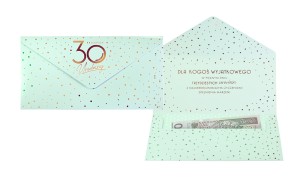 Koperta podarunkowa KOP-052 Urodziny 30 Elite