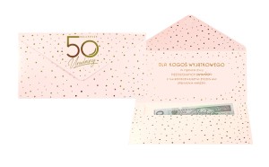 Koperta podarunkowa KOP-055 Urodziny 50 Elite