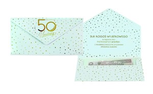 Koperta podarunkowa KOP-056 Urodziny 50 Elite