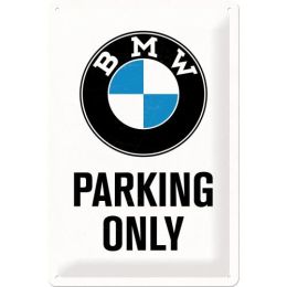 22241 Plakat 20 x 30cm BMW - Parking Onl BMW - Parking Only White