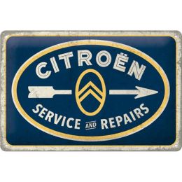 22328 Plakat 20x30 Citroen Service Repai Citroen Service Repairs