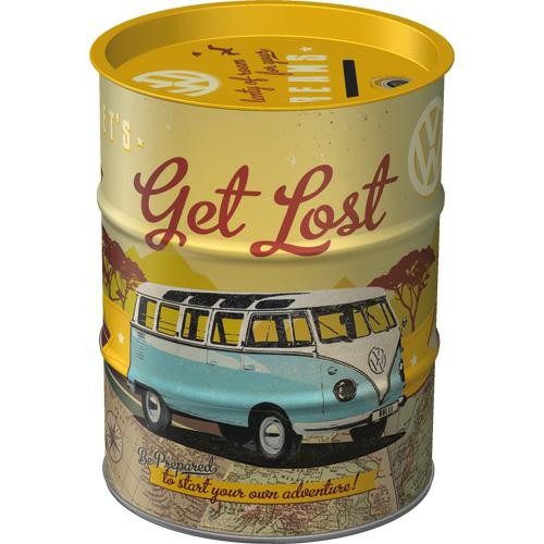 31503 Skarbonka Beczka VW Bulli Let's Get Lost