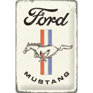 22343 Plakat 20x30 Ford Mustang Horse Ford Mustang Horse & Stripes Logo