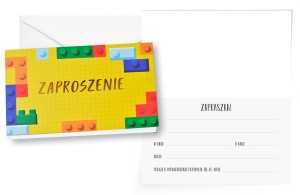 Zaproszenie PMZ-151 Ogólne (klocki)