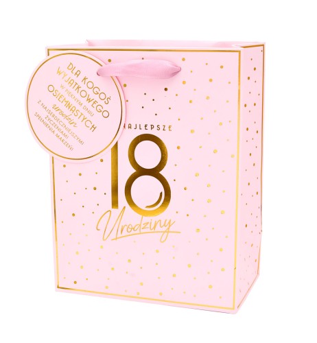 Torba QPM-129 Urodziny 18 Elite (z693) A5 Osiemnastka