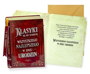 Karnet DKP-130 Urodziny (książka)