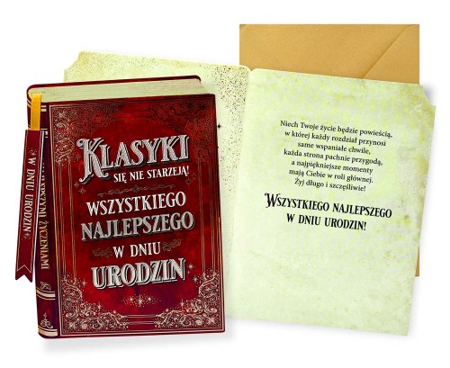 Karnet DKP-130 Urodziny (książka)