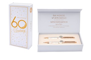 Długopis+ołówek Komplet DPK-012 Urodziny 60 Elite