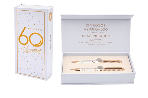 Długopis+ołówek Komplet DPK-012 Urodziny 60 Elite