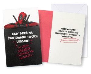 Karnet DHS-056 Urodziny (Deadpool)