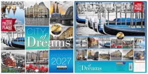 Kalendarz Classic Q CITY OF DREAMS