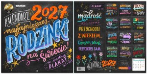 Kalendarz Classic Q TABLICA RODZINKI