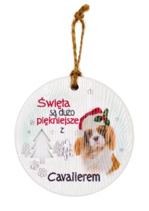 Ceramiczna zawieszka CEZ-007 BN (Cavalier)