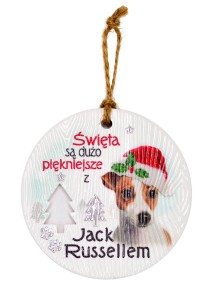 Ceramiczna zawieszka CEZ-008 BN (Jack Russell)
