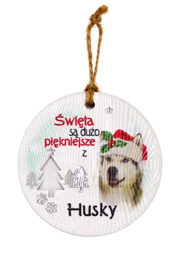 Ceramiczna zawieszka CEZ-018 BN (Husky)