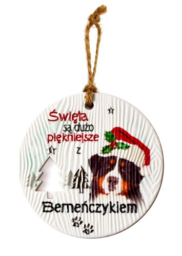 Ceramiczna zawieszka CEZ-033 BN (Berneńczyk)