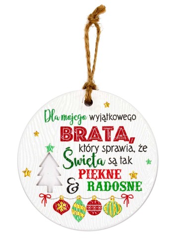 Ceramiczna zawieszka CEZ-053 BN