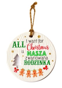 Ceramiczna zawieszka CEZ-063 BN