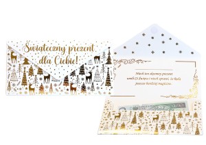 Koperta podarunkowa KOP-004 BN