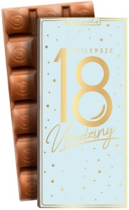 CZEKOLADA 680 Urodziny 18 Elite (cyfry, osiemnastka)