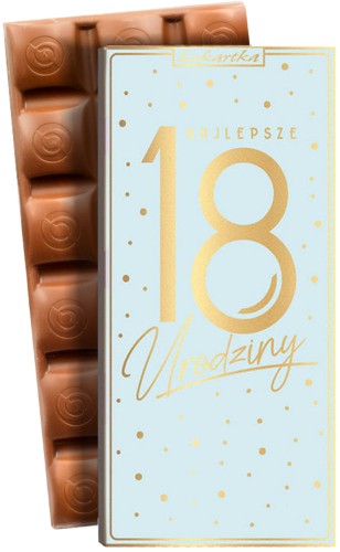 CZEKOLADA 680 Urodziny 18 Elite (cyfry, osiemnastka)