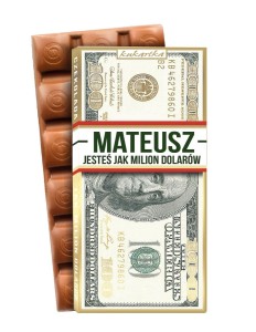 Czekolada 626 Mateusz (imienne)