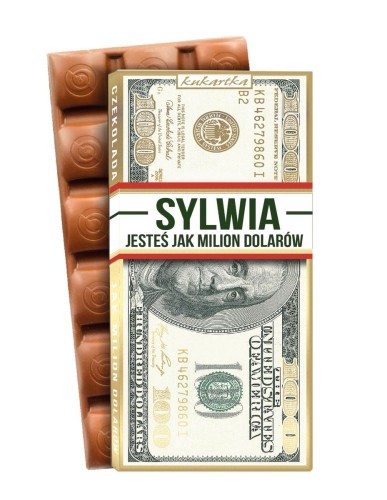 Czekolada 643 Sylwia (imienne)